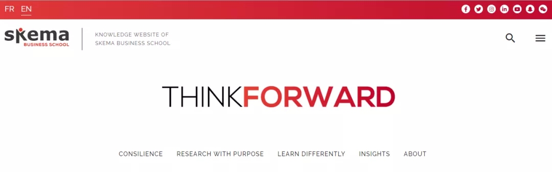 SKEMA知識共享平臺ThinkForward上線